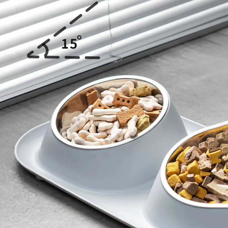 Mess Proof Elevated Pet Bowl