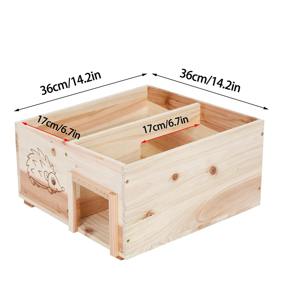 Wooden Small Animal Hideout