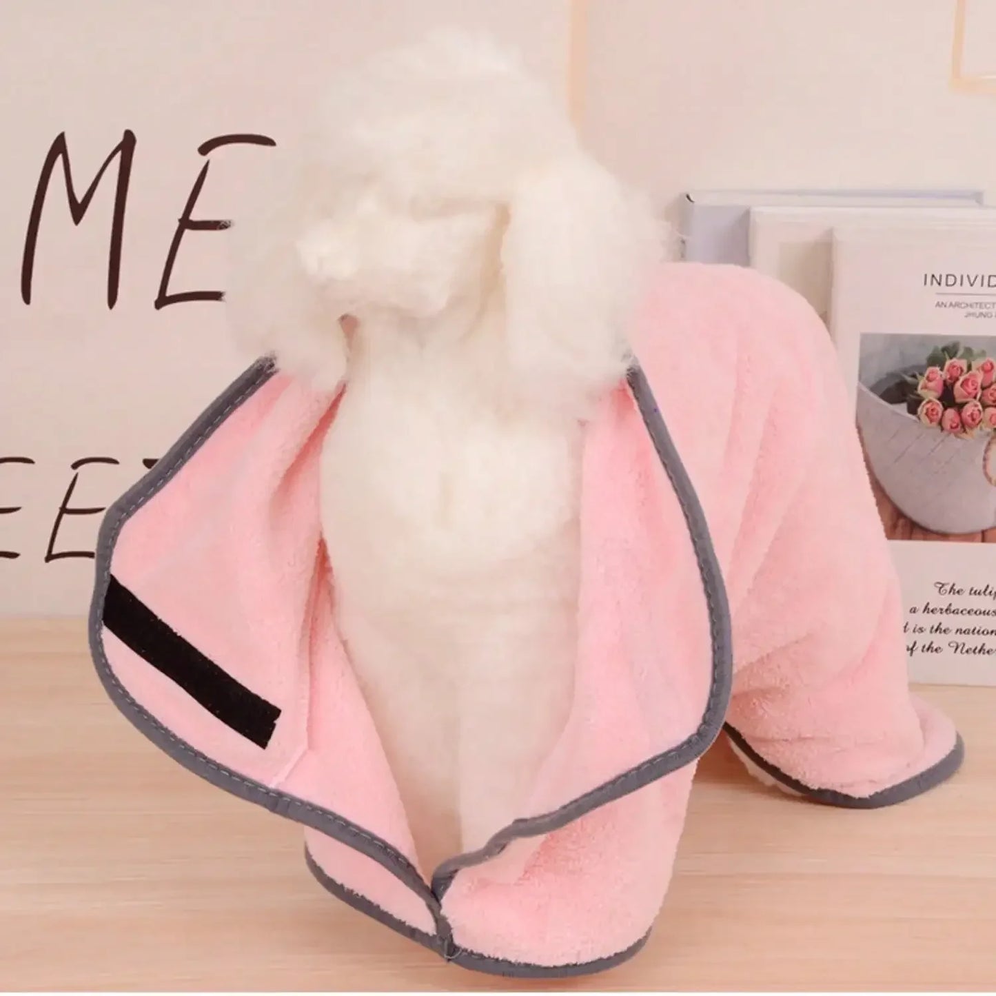 Super Absorbent Fleece Bathrobe