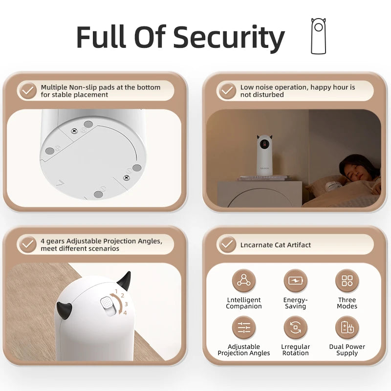 Interactive Smart Teasing Pet LED Laser I