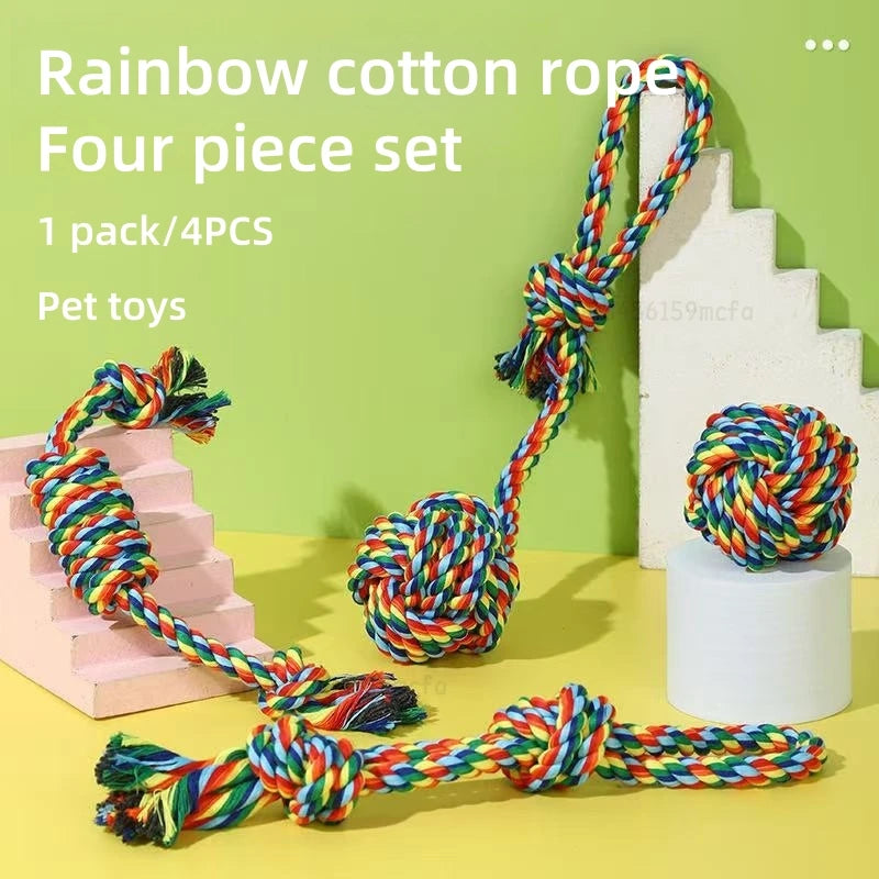 4-piece set of bite rope