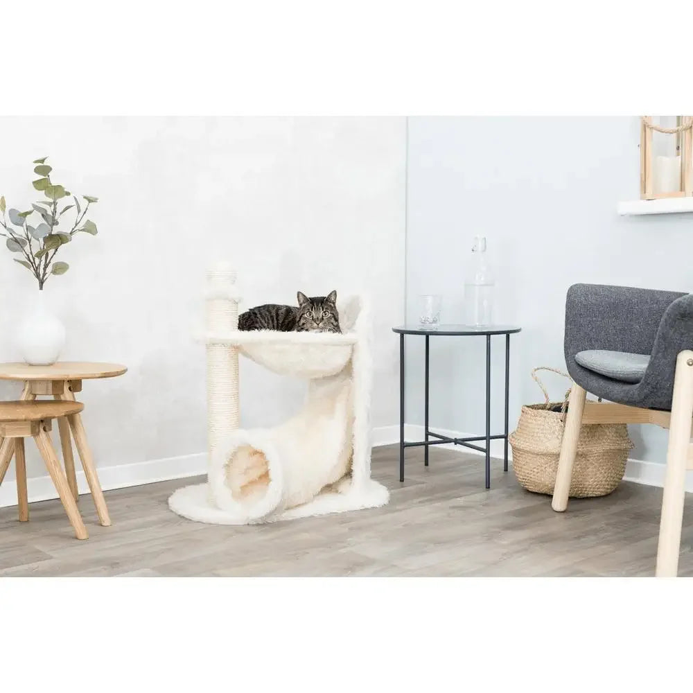 Plush Cat Tree Sisal Scratching Post