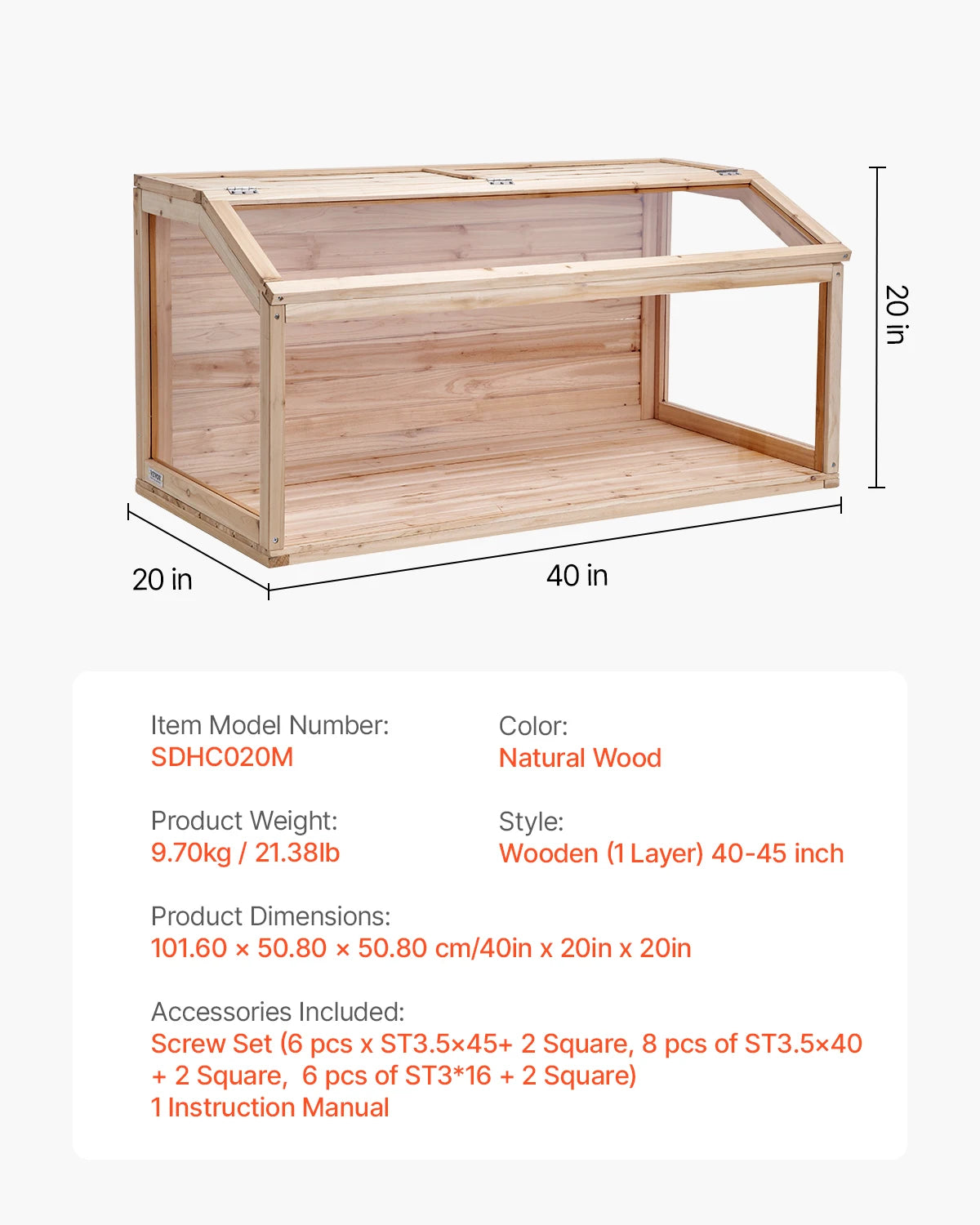270° Viewing Habitat with Openable Top