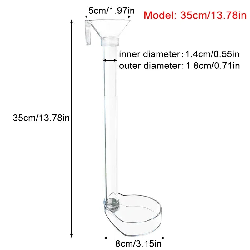 Acrylic Aquarium Fish Feeder