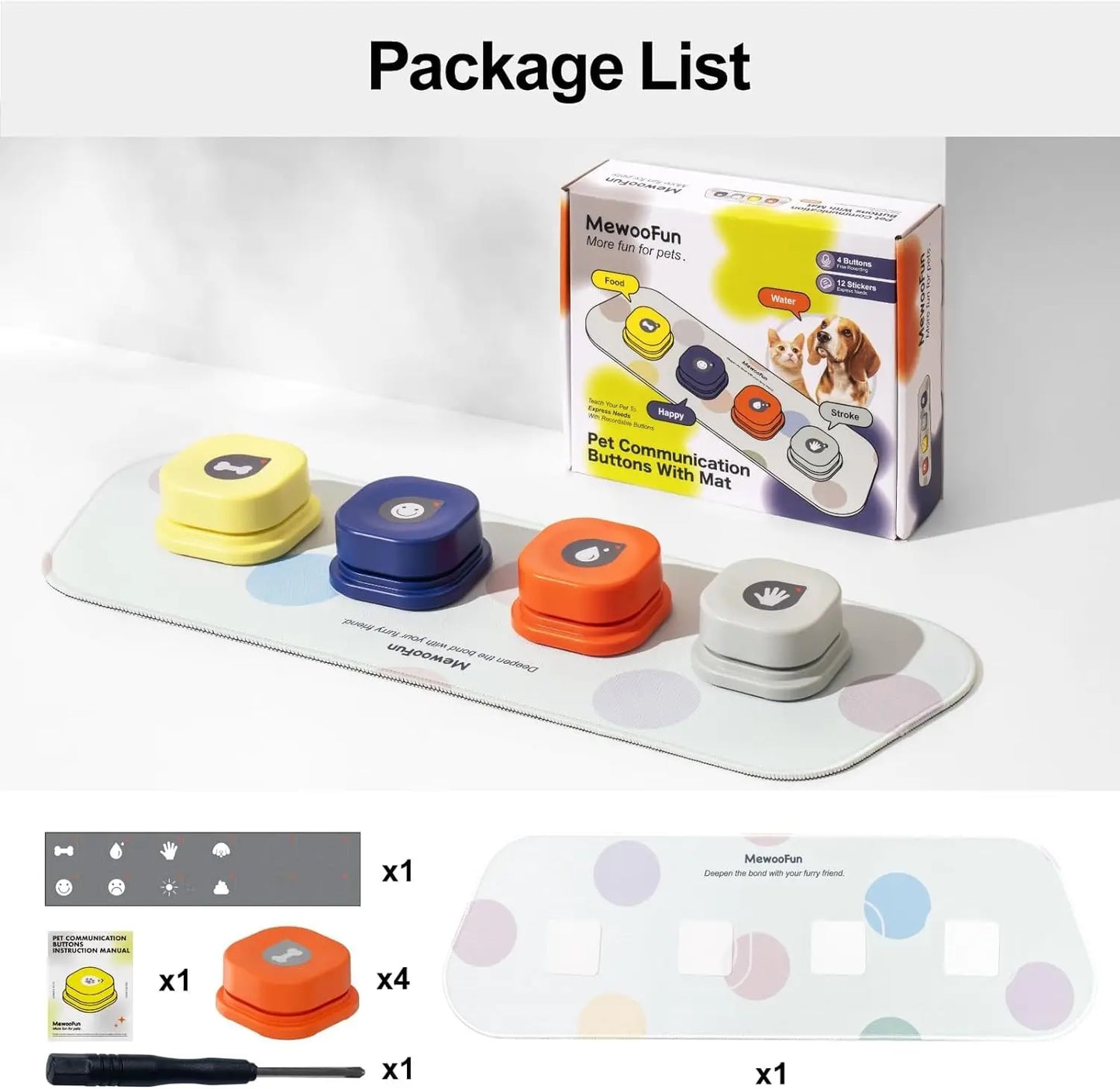 Communication Pet Training Buzzer