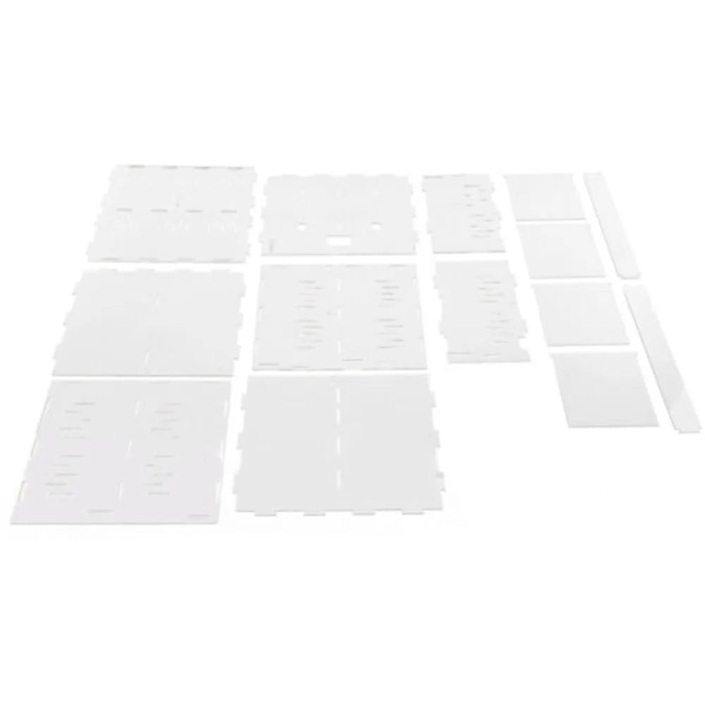4-grid Clear Acrylic Reptile Terrariums