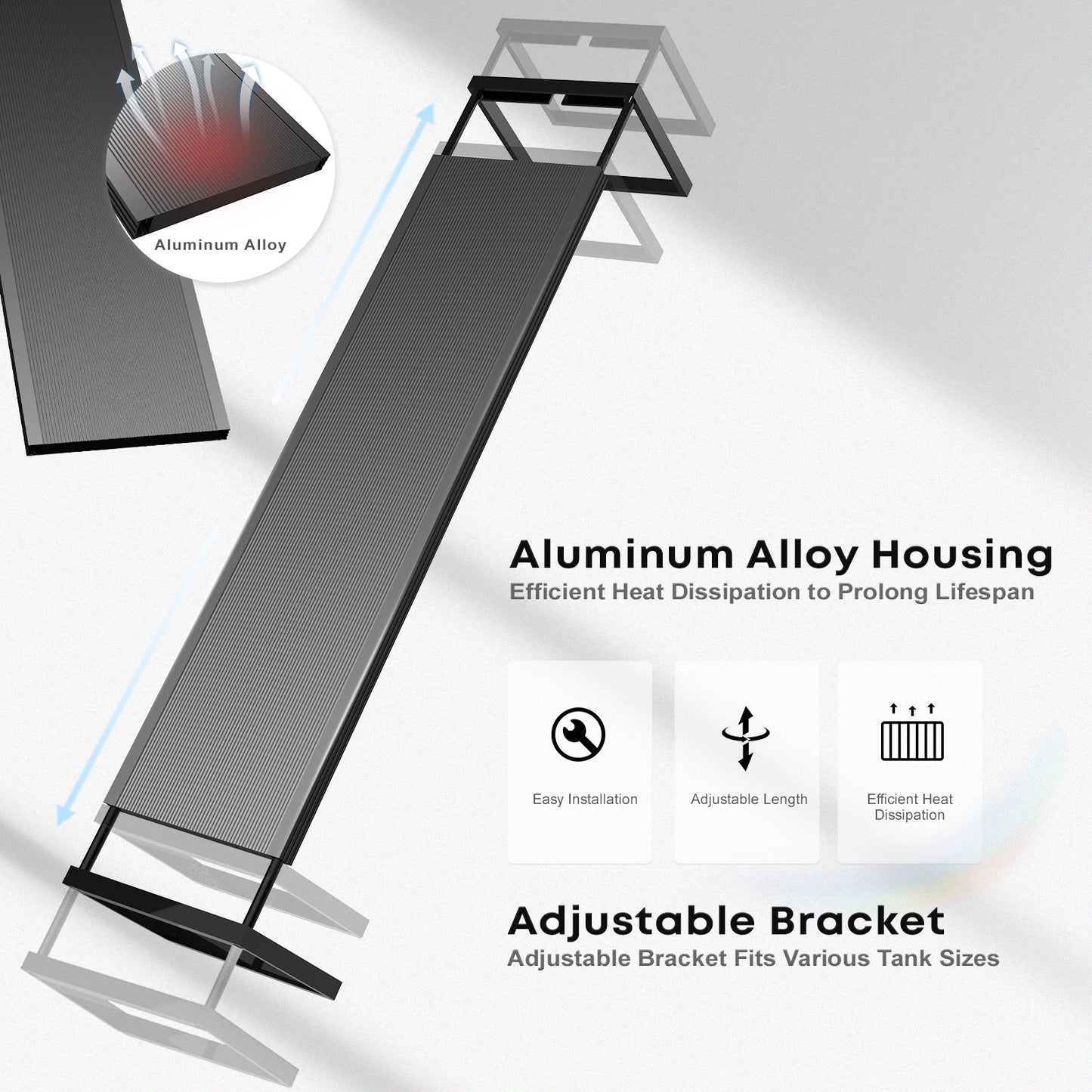 Auto Aquarium LED Light with App-Controlled