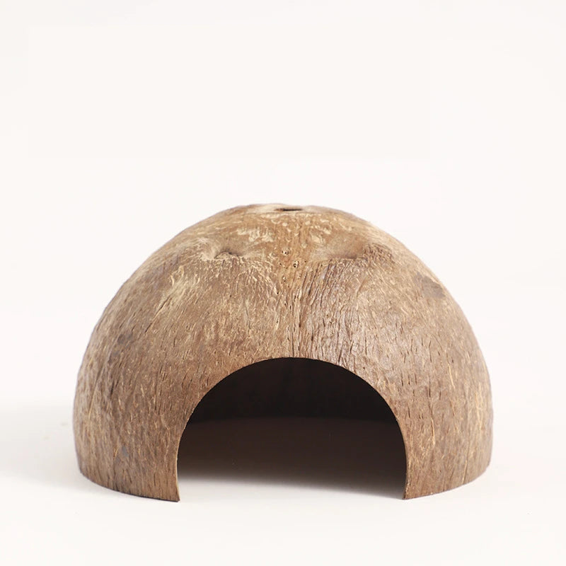 Natural Small Pet Coconut Hideout House