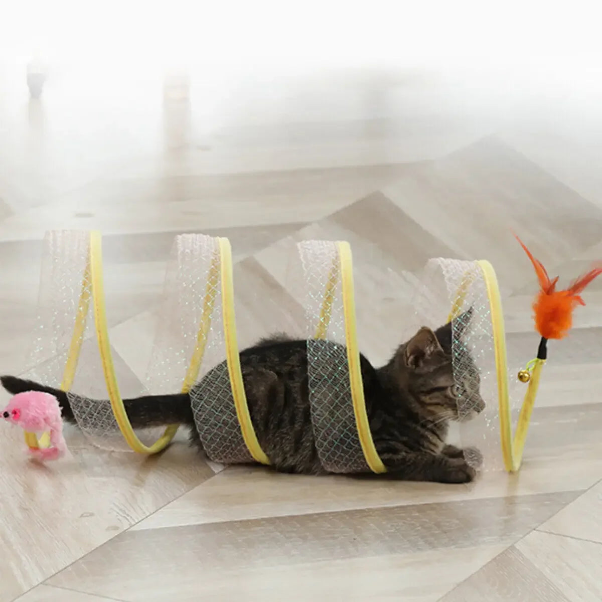Tunnel With Balls And Crinkle