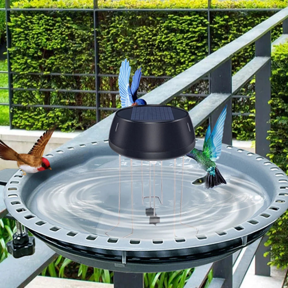 Solar Powered Water Agitator For Bird Baths