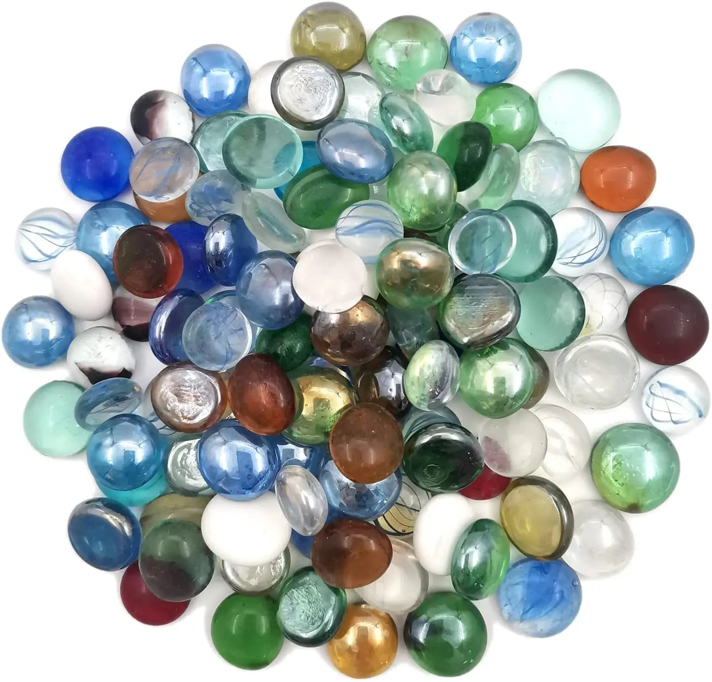 Flat Glass Marbles