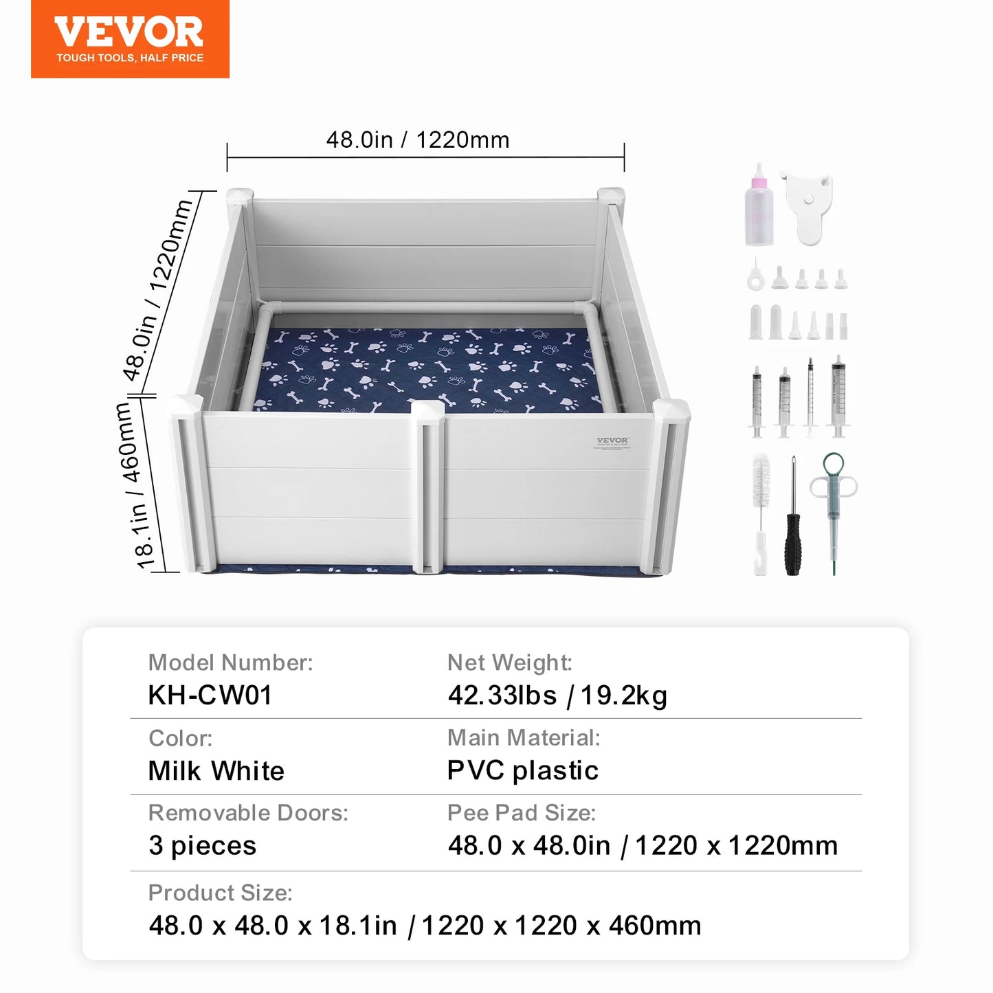 Whelping Box for Dogs and Puppies