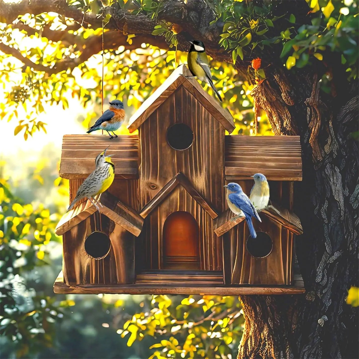 Outdoor bird house