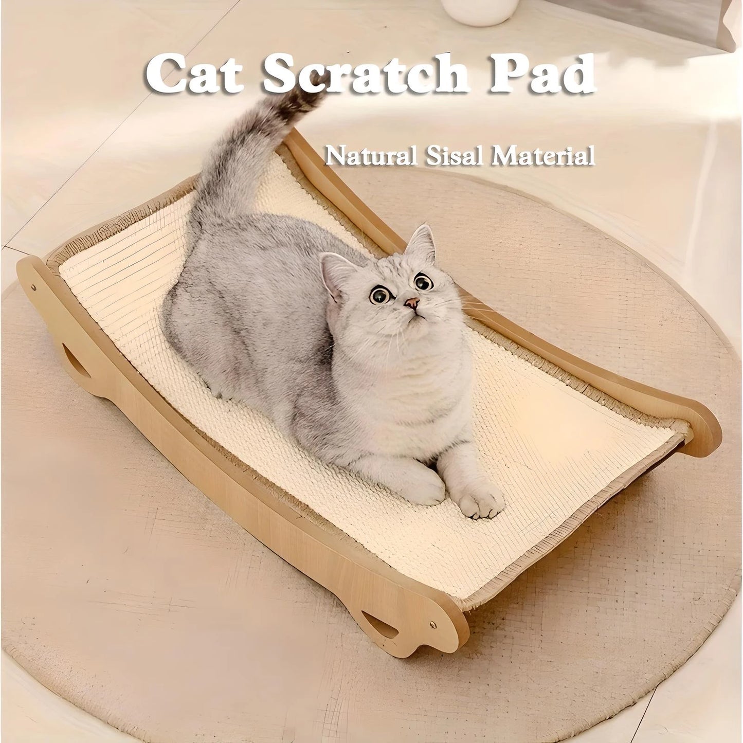 Cat Scratcher Lounge - Sisal Rope