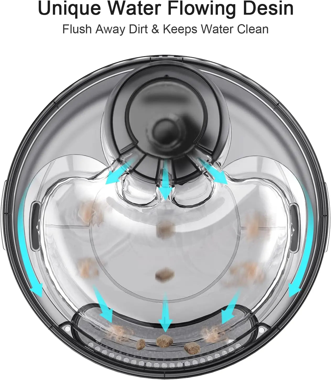 1.3Gallon/5L Large Automatic Pet Water Dispenser