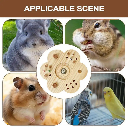 Wood Enrichment Toy