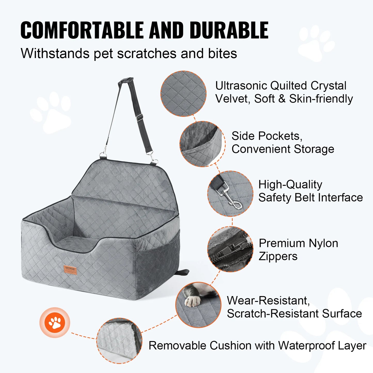 Dog Booster Seat for Car