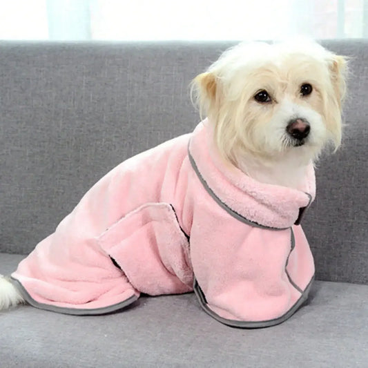 Super Absorbent Fleece Bathrobe