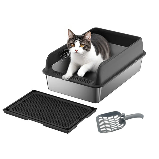 Stainless Steel Cat Litter Box