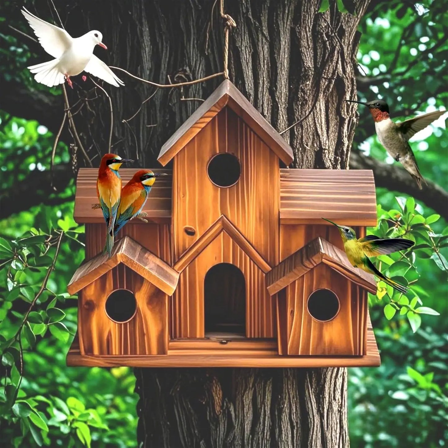 Outdoor bird house