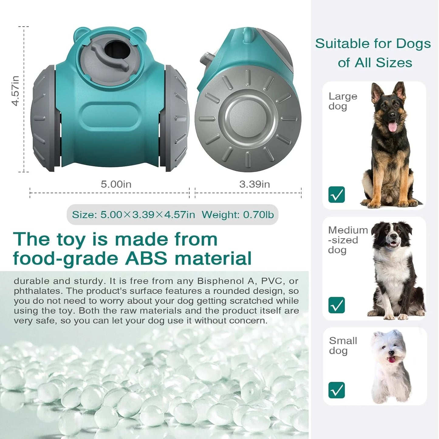 Interactive Level 1 dog puzzle toy for mental stimulation