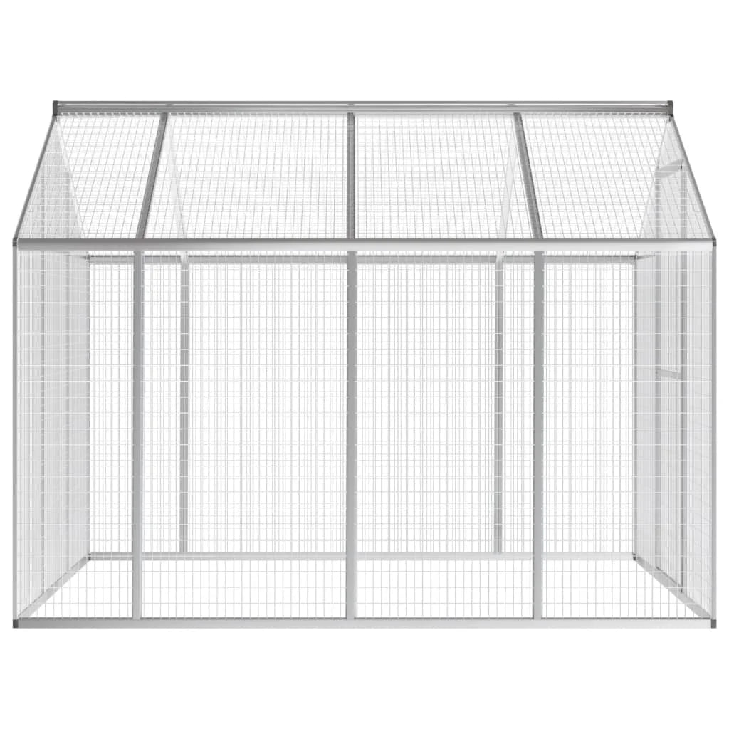 Outdoor aluminum aviary