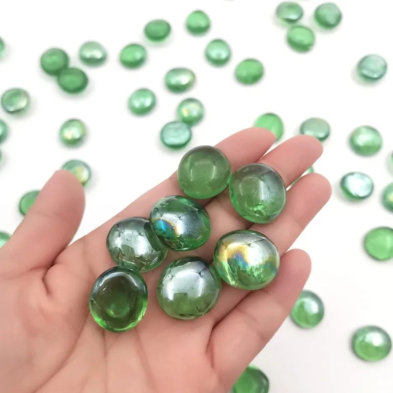Flat Glass Marbles
