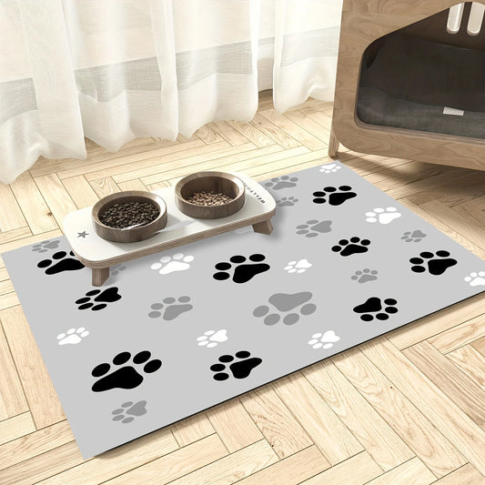 1Pc Absorbent Pet Feeding Mat
