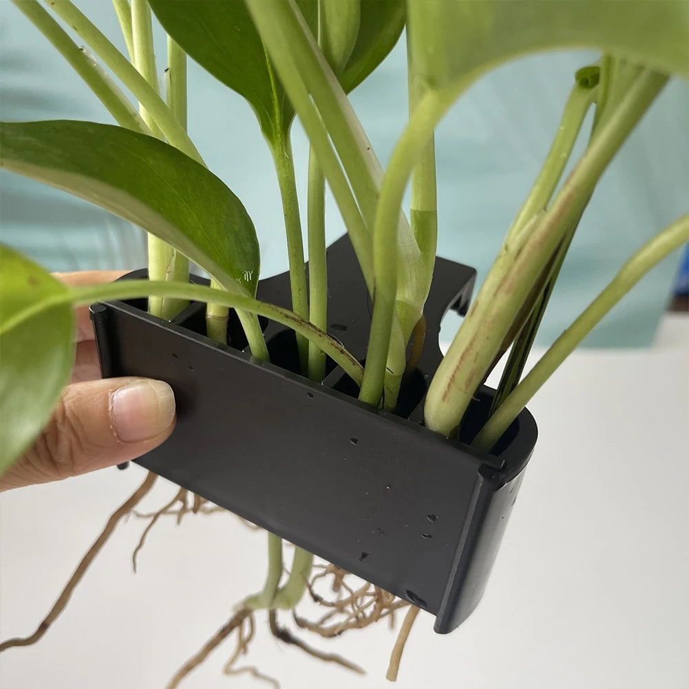 Hanging Plant Shelf with Integrated Hook