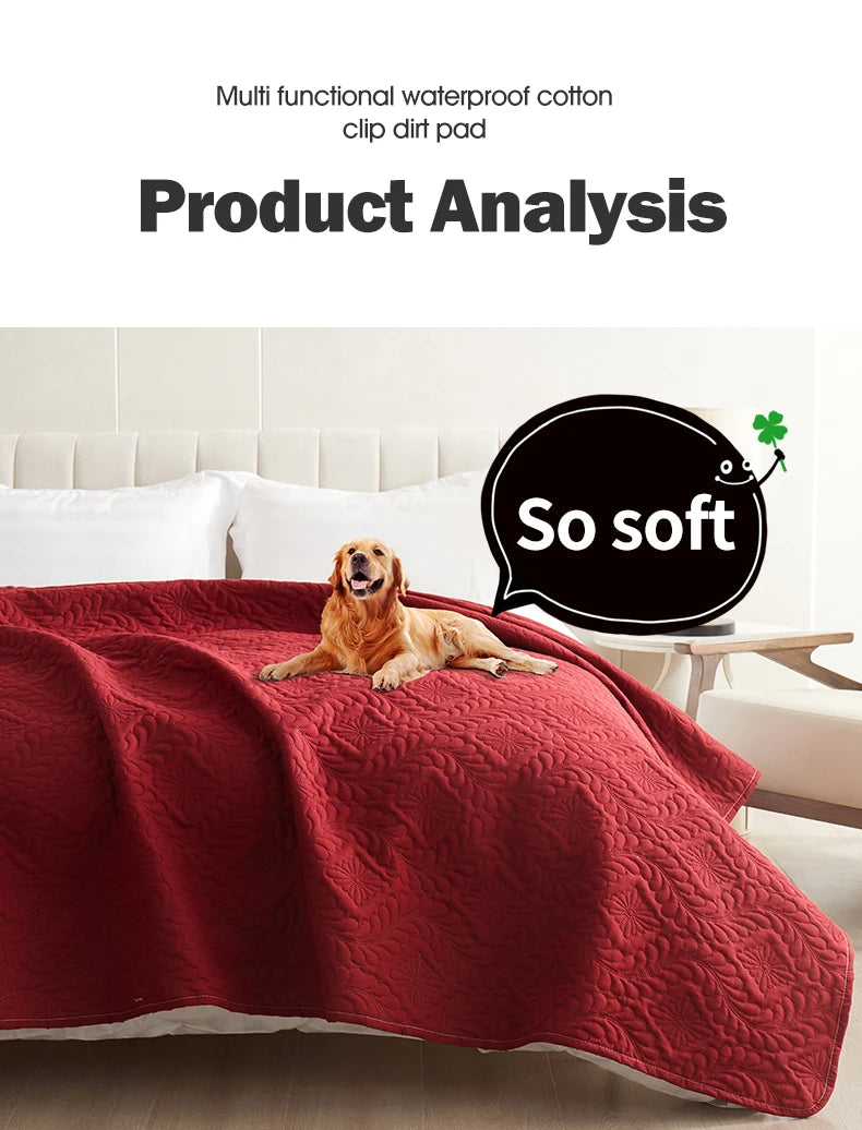 1pc Waterproof Pet Bed Cover