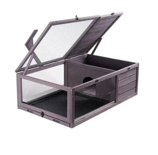 Tortoise Habitat Wooden