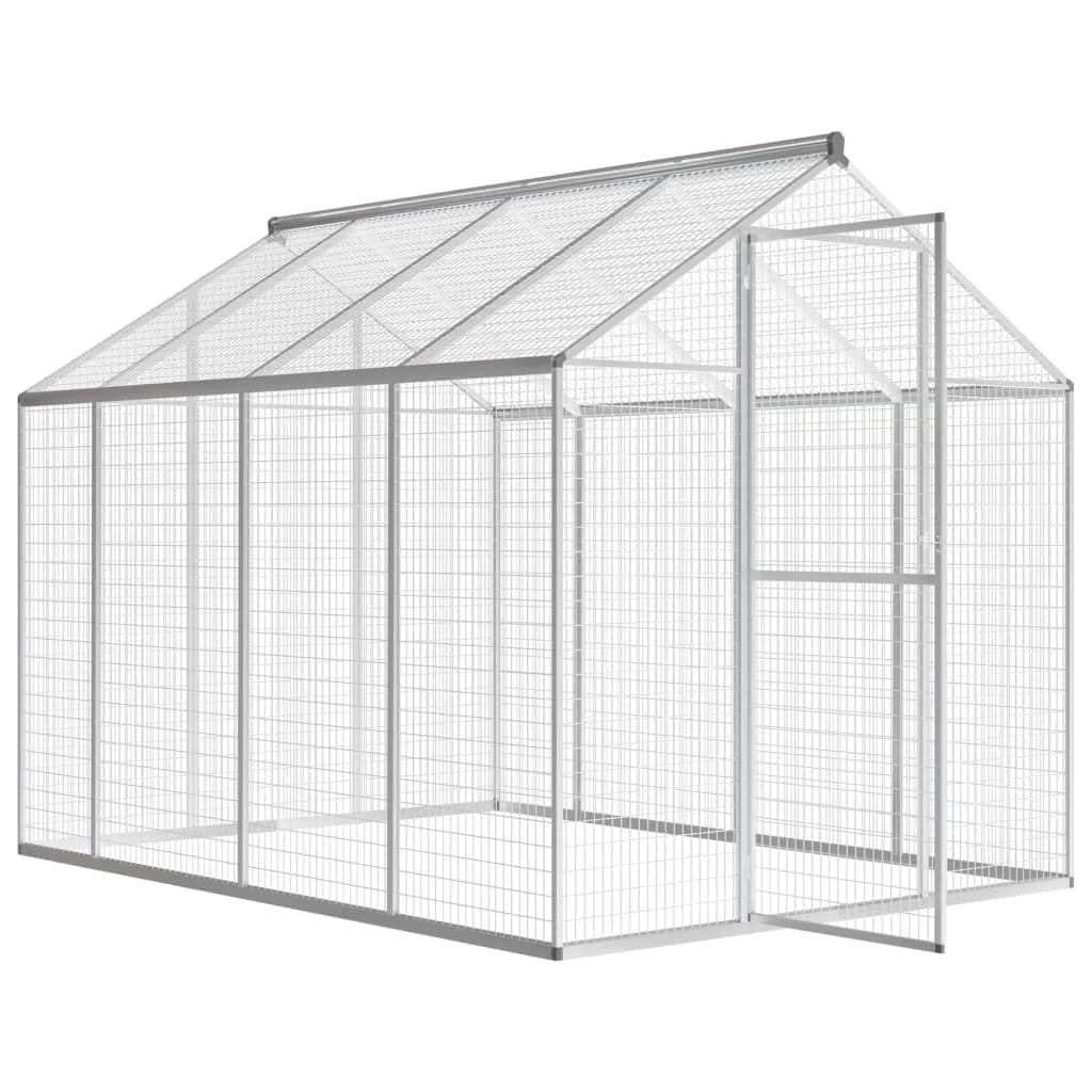 Outdoor aluminum aviary