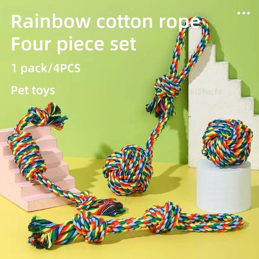 4-piece set of bite rope