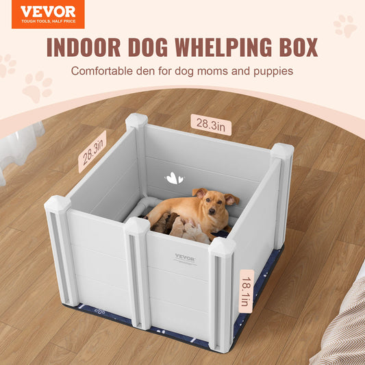 Whelping Box for Dogs and Puppies