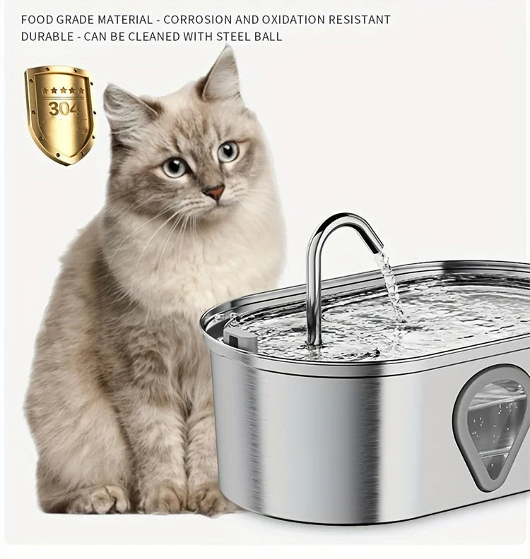 3.5L large capacity pet water dispenser