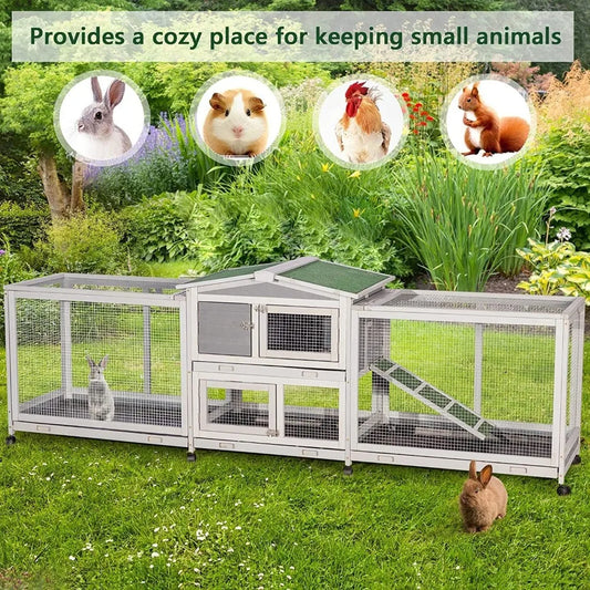 94.5'' Hutch with 8 Wheels