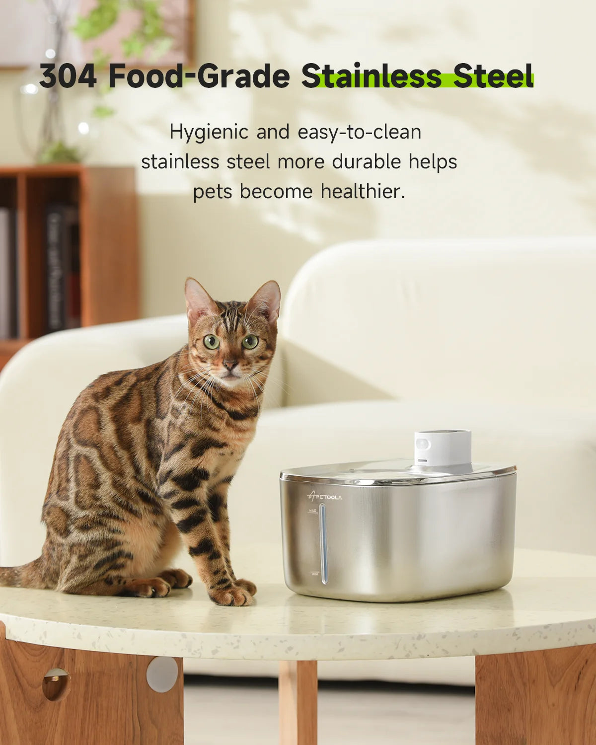 4L Wireless Water Fountain