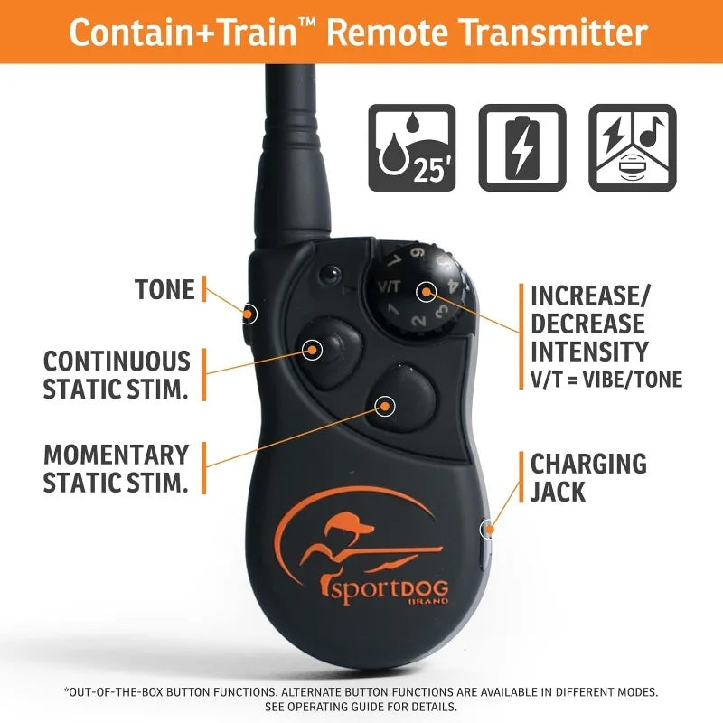 In-Ground Electric Dog Fence & Remote Trainer